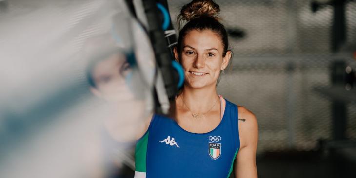 Federica Cesarini, leggerezza e determinazione sull'acqua