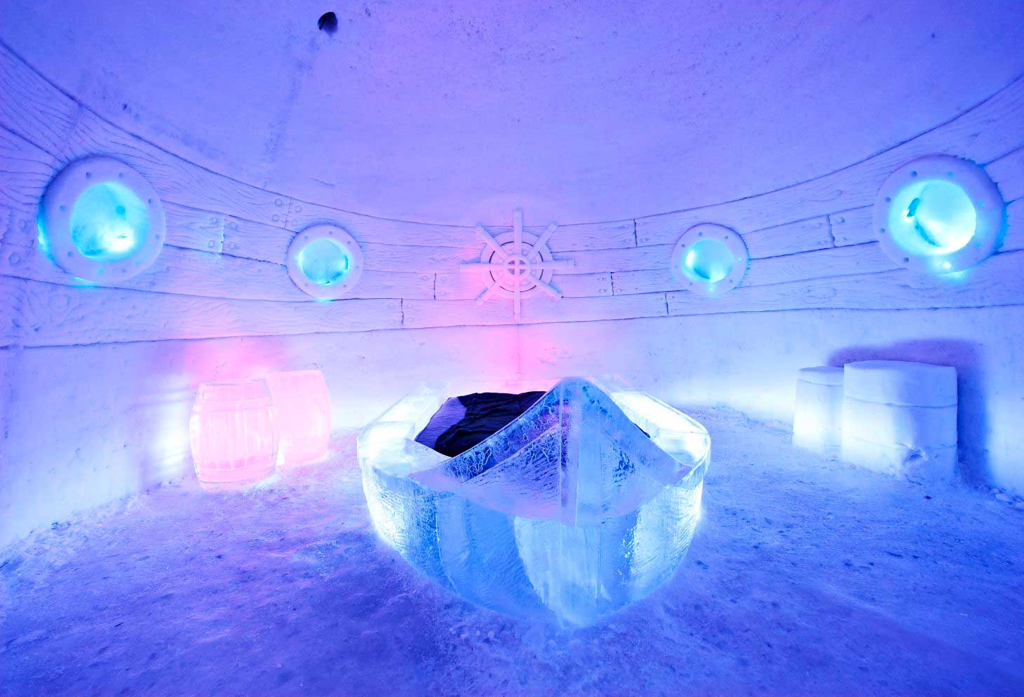 Alla scoperta dell’Ice Hotel, la location perfetta per ammirare l