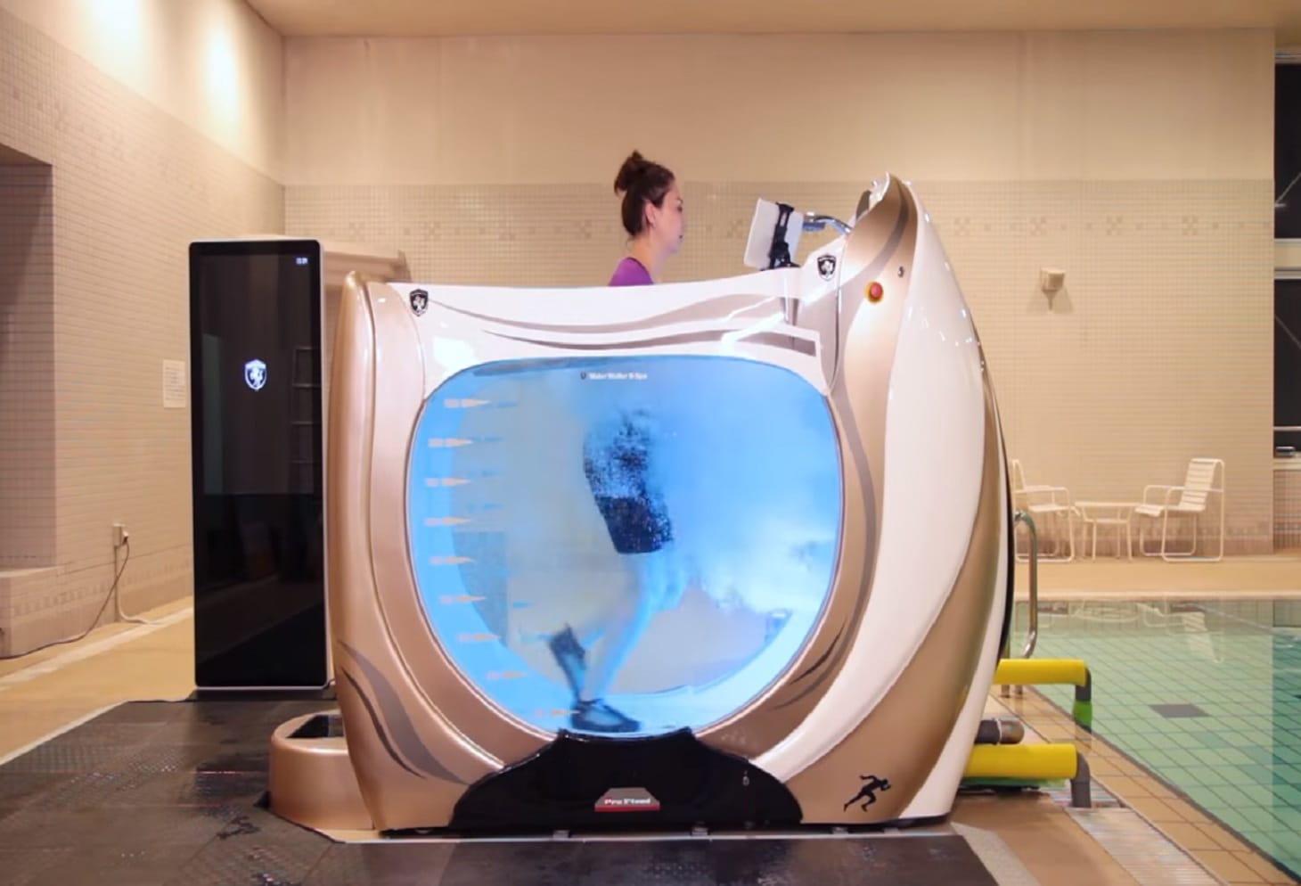 Water walker online underwater treadmill