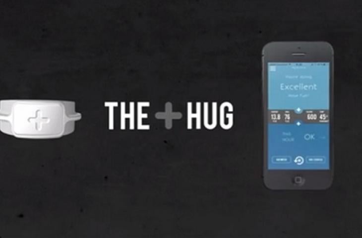 Arriva The Hug, la fascia-sensore che ti ricorda di bere