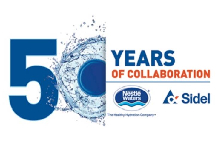 Compie 50 anni la partnership tra Nestlé Waters e Sidel