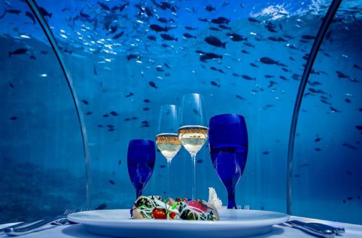 5.8 Undersea Restaurant, il ristorante subacqueo 