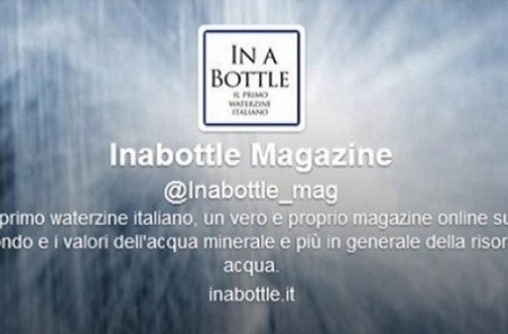 Il valore dell'acqua minerale in 140 caratteri