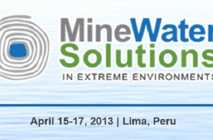 A Lima la conferenza "Mine Water Solutions in Extreme Environments"