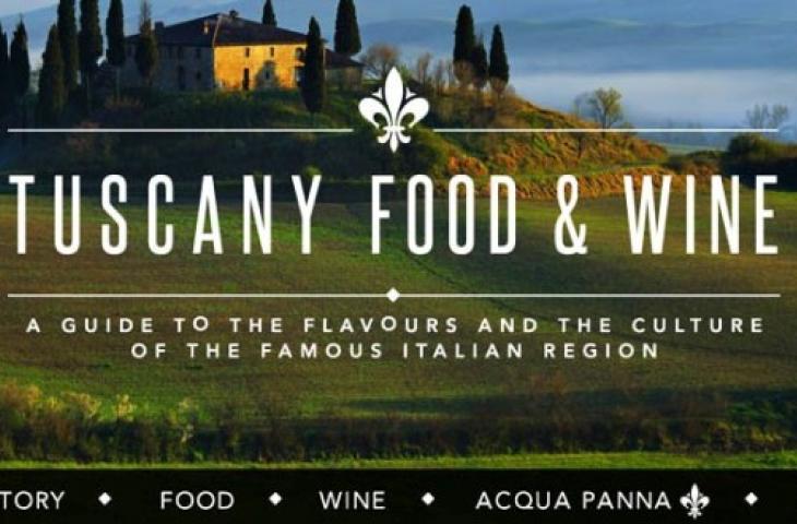 Acqua Panna a sostegno dell' App "Tuscany Food & Wine"