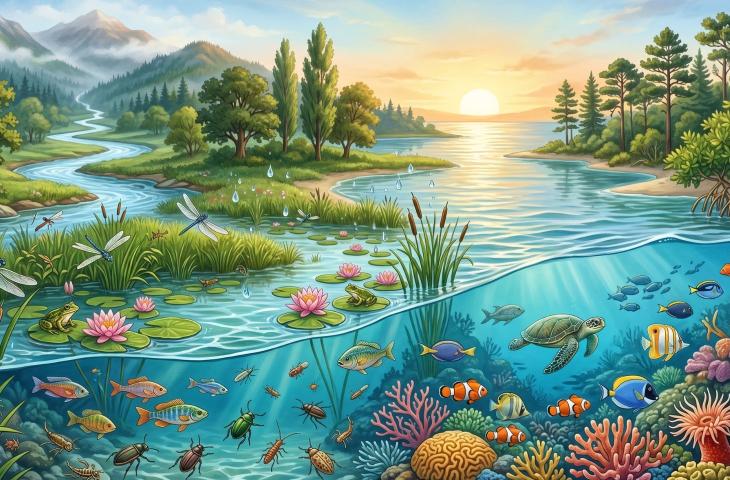 Acqua e biodiversità: un connubio indispensabile per la vita sul Pianeta