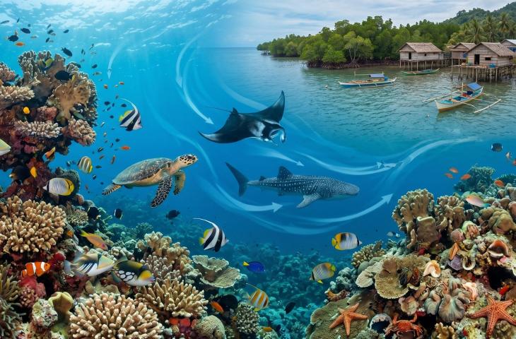 Il Triangolo dei Coralli il cuore blu della biodiversità marina