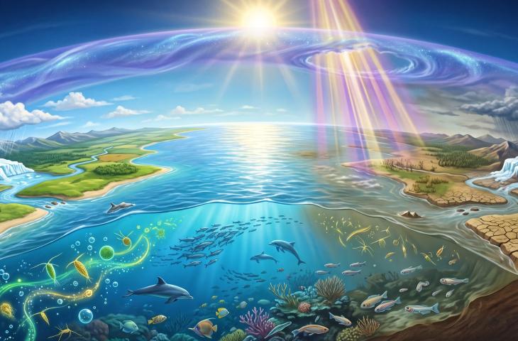 Il cielo che protegge l’acqua perché la difesa dell’ozono salva mari e fiumi