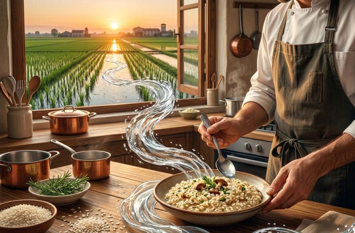 Il riso, l’acqua che si fa nutrimento