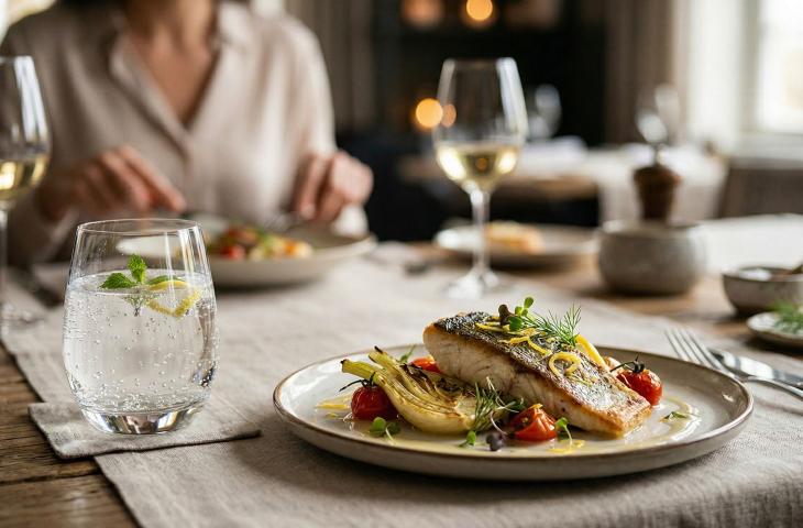 L’arte del Dry Pairing quando l'acqua “firma” il piatto