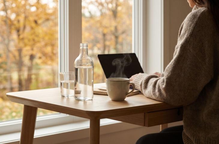 La “trappola del freddo” perché in autunno sentiamo meno la sete (e come rimediare)