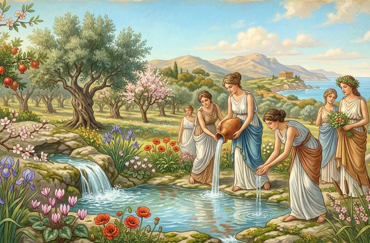 Miti di Primavera la simbologia dell'acqua nei riti di rinascita del Mediterraneo