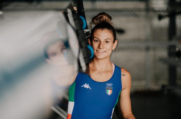 Federica Cesarini, leggerezza e determinazione sull'acqua