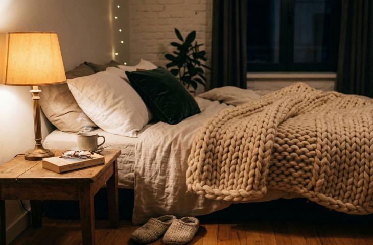 Dormire meglio in un ambiente che fa stare bene: idratazione, aria, rumore, luce e routine serali