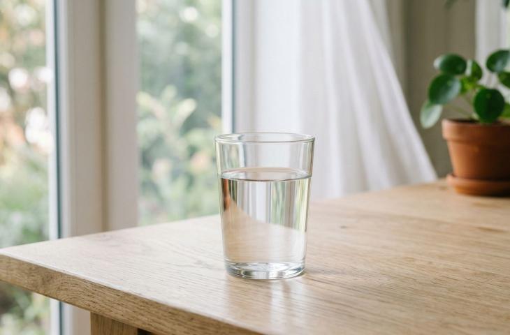 Il soft reset comincia da un bicchiere d’acqua