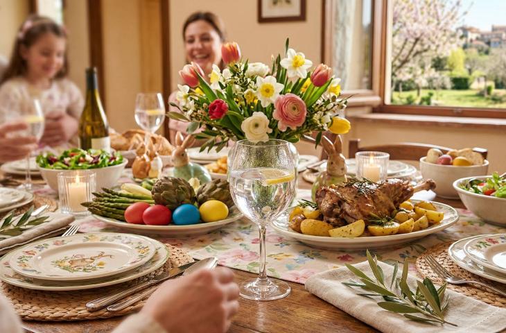 Pasqua a tavola: perché l’acqua è la migliore alleata contro le abbuffate