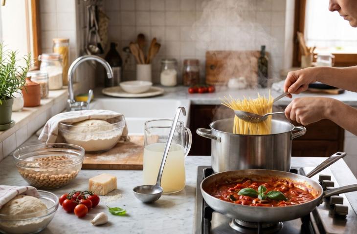 World Pasta Day a spreco zero 5 modi intelligenti per riutilizzare l'acqua di cottura