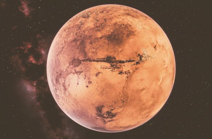 L’acqua su Marte portata da nubi di ghiaccio