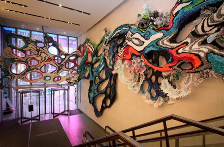 L’arte tridimensionale di  Crystal Wagner protagonista a Time Square 