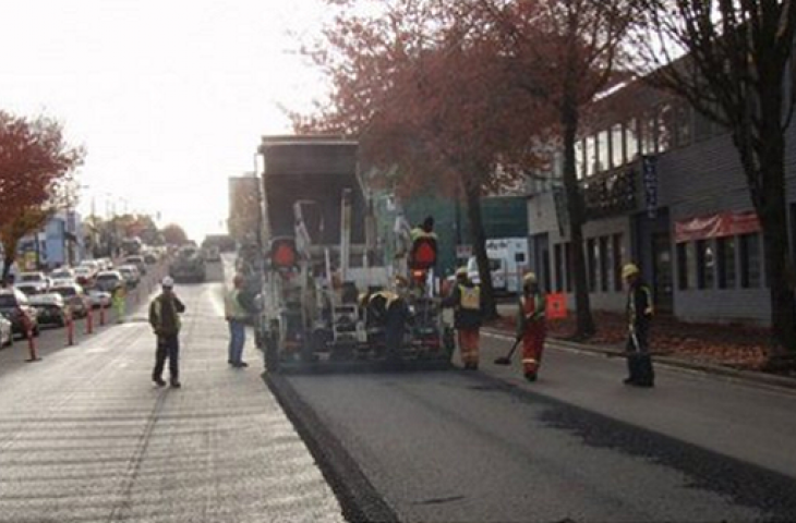 Vancouver, where the streets are paved with environmentally-friendly asphalt made from recycled plastic