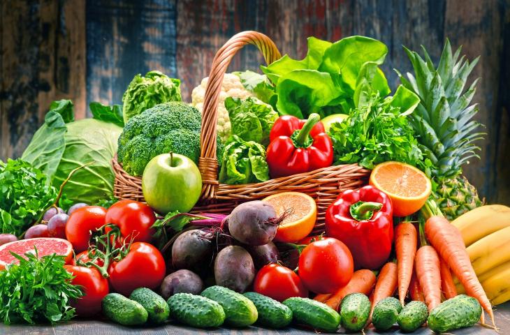 Il rischio mortalità si riduce del 22% con frutta e verdura 