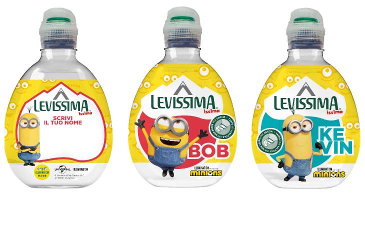 Levissima celebra i Minions con la nuova edizione limitata di Issima