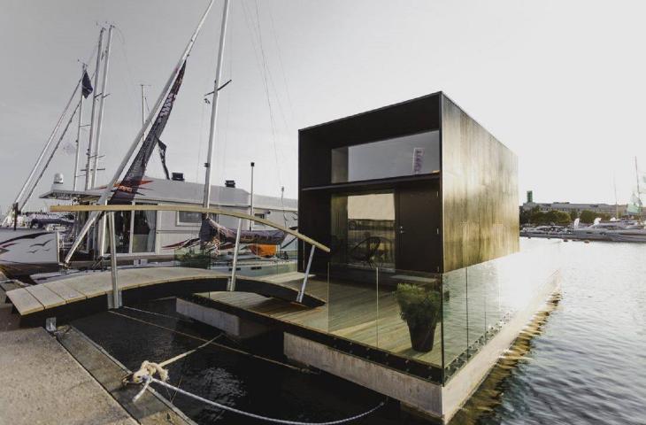 Koda Loft Float, la casa prefabbricata galleggiante dal tocco luminoso e versatile - In a Bottle