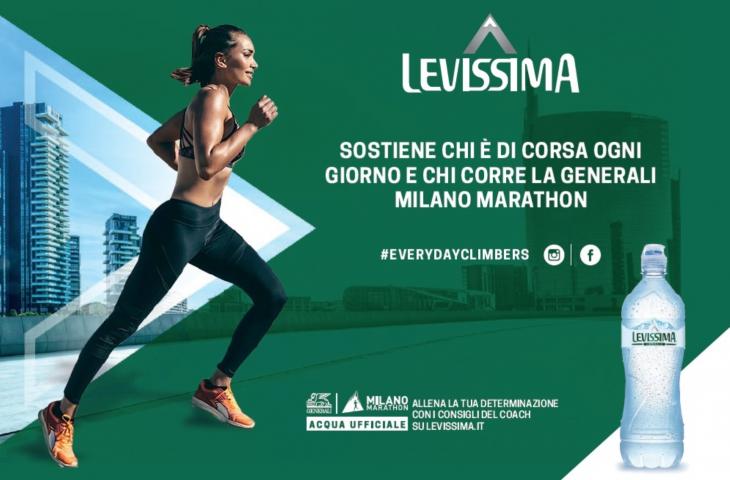 Levissima acqua ufficiale della Generali Milano Marathon 2019 - In a Bottle