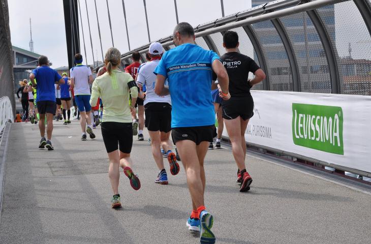 Levissima acqua ufficiale della 17° EA7 Milano Marathon 