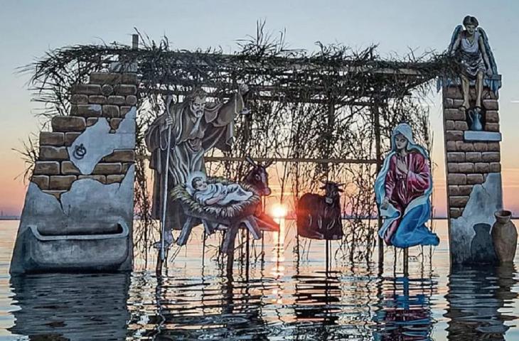 I presepi sull’acqua, i più belli da vedere in Italia