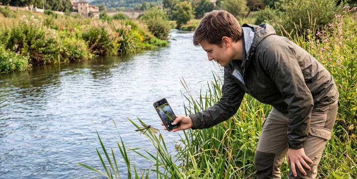 Citizen Science lo smartphone è la nuova sentinella dei fiumi e delle zone umide