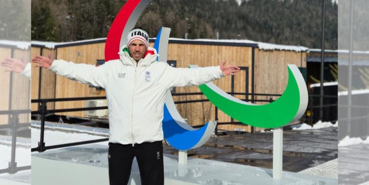 Davide Bendotti la forza di rinascere sulla neve