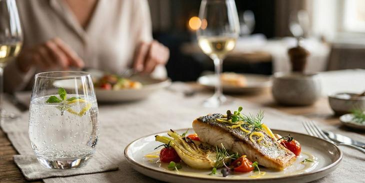 L’arte del Dry Pairing quando l'acqua “firma” il piatto