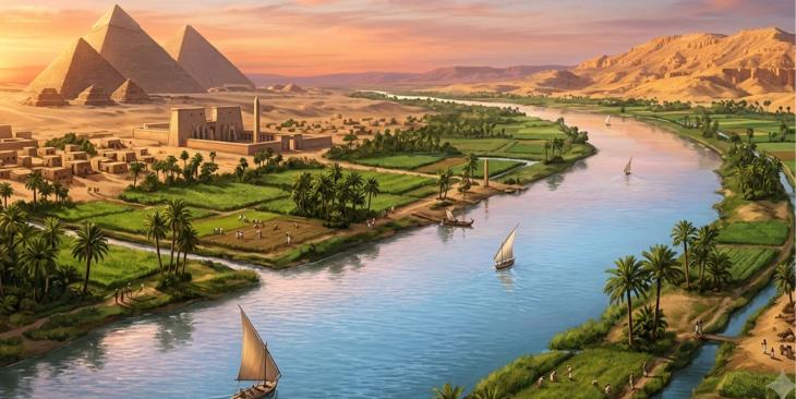 La storia dell’umanità segue l’acqua