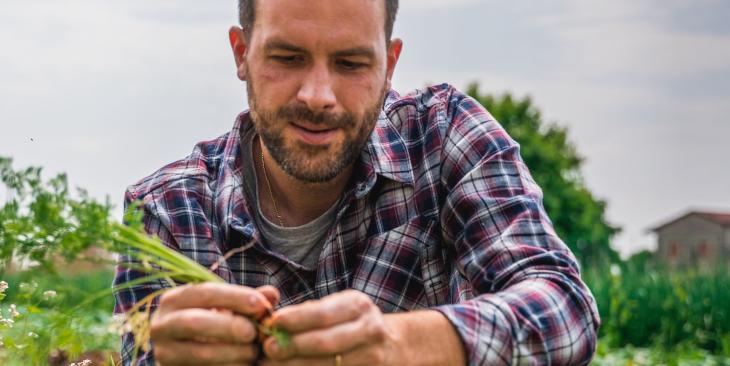 Matteo Fiocco l’agricoltura come scelta di vita