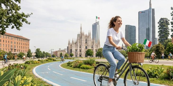 Perché le città che fanno spazio alle biciclette respirano meglio