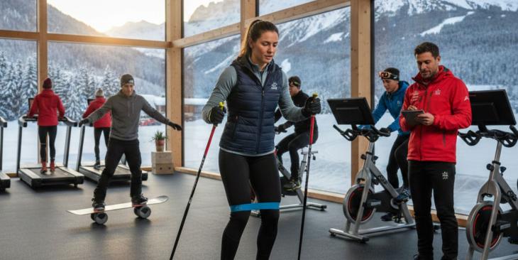 Come gli atleti si preparano agli sport invernali