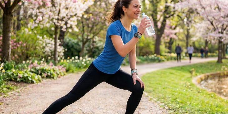 Primavera in movimento: il risveglio muscolare passa per l’idratazione