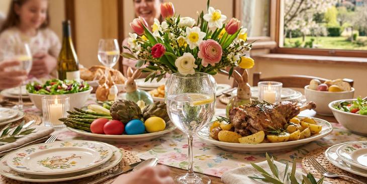 Pasqua a tavola: perché l’acqua è la migliore alleata contro le abbuffate