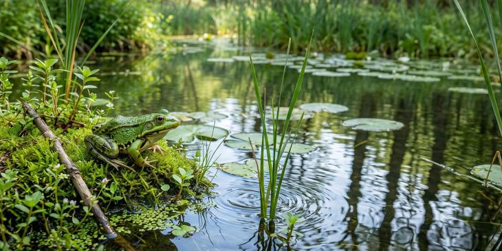 Rane “custodi” dell’acqua cosa raccontano sugli ecosistemi
