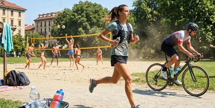 Sport in estate la guida all'idratazione estiva per chi pratica sport all’aperto
