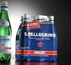 Le bollicine di S.Pellegrino "rombano" con Ducati