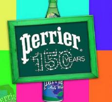 Perrier water, 150 years old but feeling younger