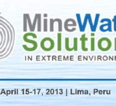 A Lima la conferenza "Mine Water Solutions in Extreme Environments"