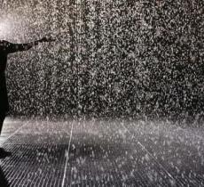 Arriva la "Rain Room" per vivere (sorpresi) l'esperienza della pioggia