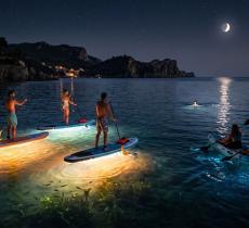 Acqua di notte il nuovo trend delle escursioni acquatiche sotto le stelle