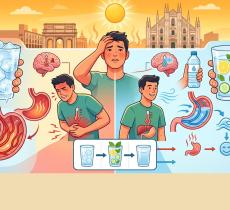 Il falso mito dell'acqua ghiacciata cosa succede alla termoregolazione a 30+ gradi