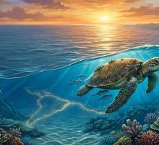 La lunga rotta delle tartarughe marine