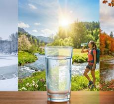Perché il nostro bisogno d’acqua cambia con le stagioni