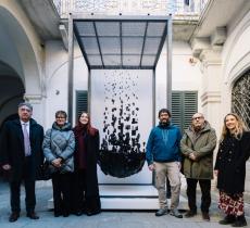 Da rifiuto a opera d’arte: Terra Rara restituisce più di tre quintali di plastica e oltre 100 kg di metalli
